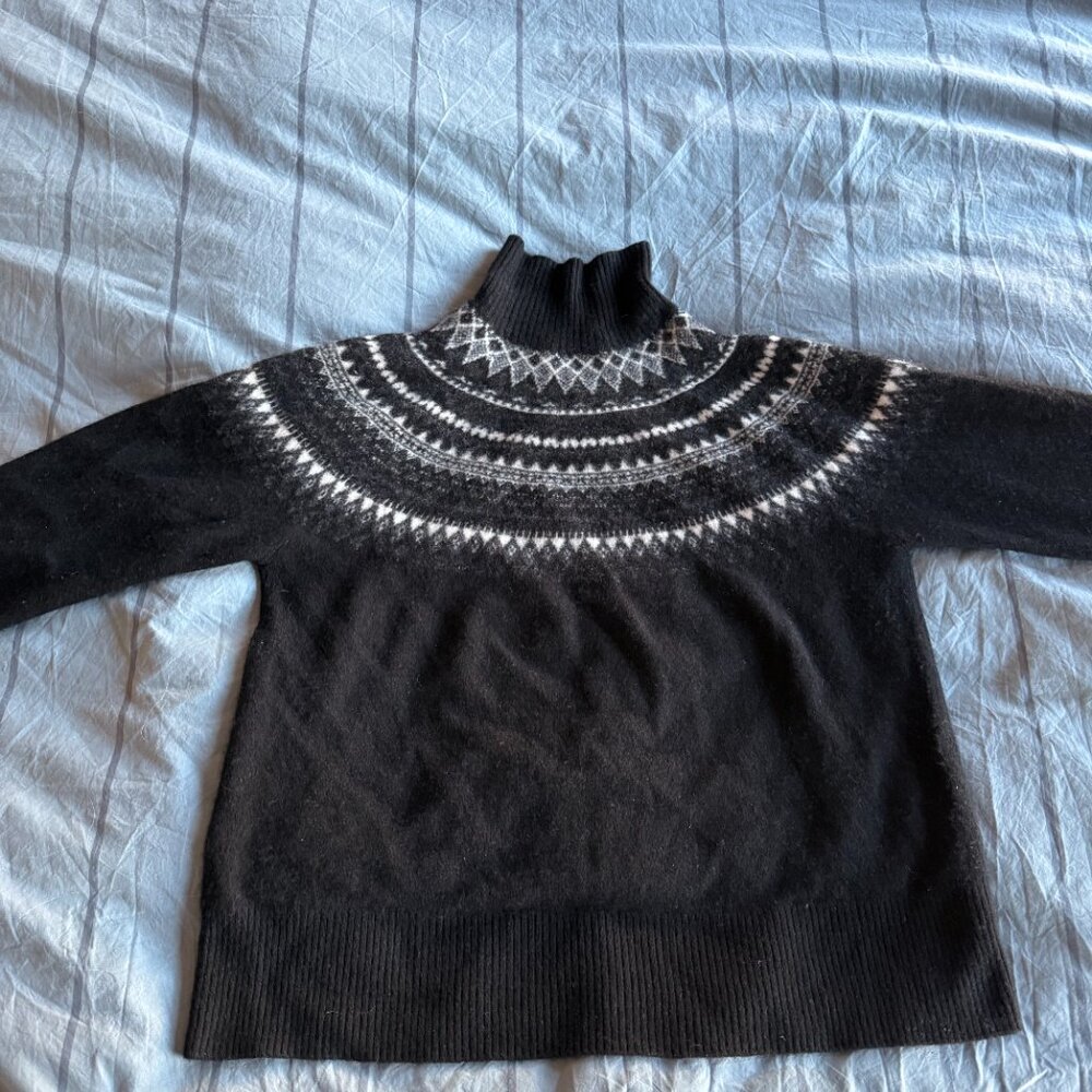 Vineyard Vines cashmere fair isle sweater - Picture 3 of 8